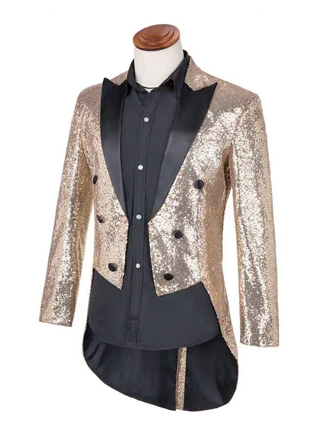 Костюм с блестками элегантные длинные рукава Для мужчин подходит для ролевых игр. представление на сцене, золотой
Костюм с блестками элегантные длинные рукава Для мужчин подходит для ролевых игр. представление на сцене, золотой