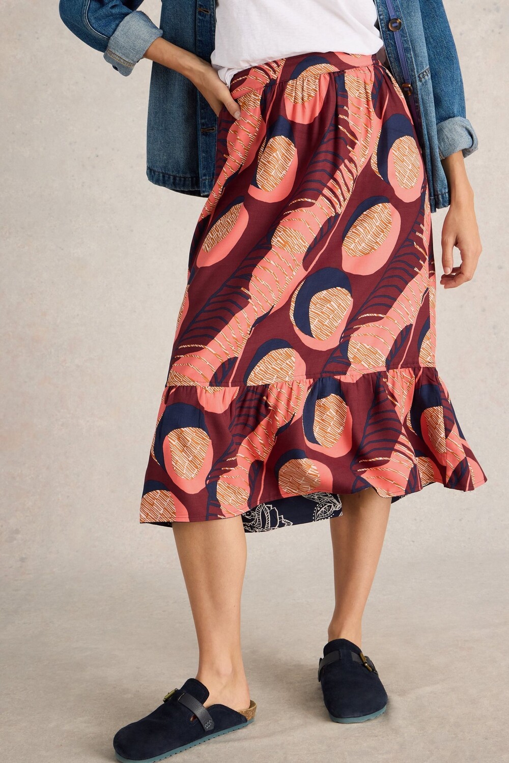 Двусторонняя юбка Ava White Stuff, фиолетовый
Двусторонняя юбка Ava White Stuff, фиолетовый