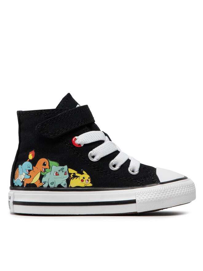 Кеды Converse POKEMON Ctas Hi, черный 
Кеды Converse POKEMON Ctas Hi, черный