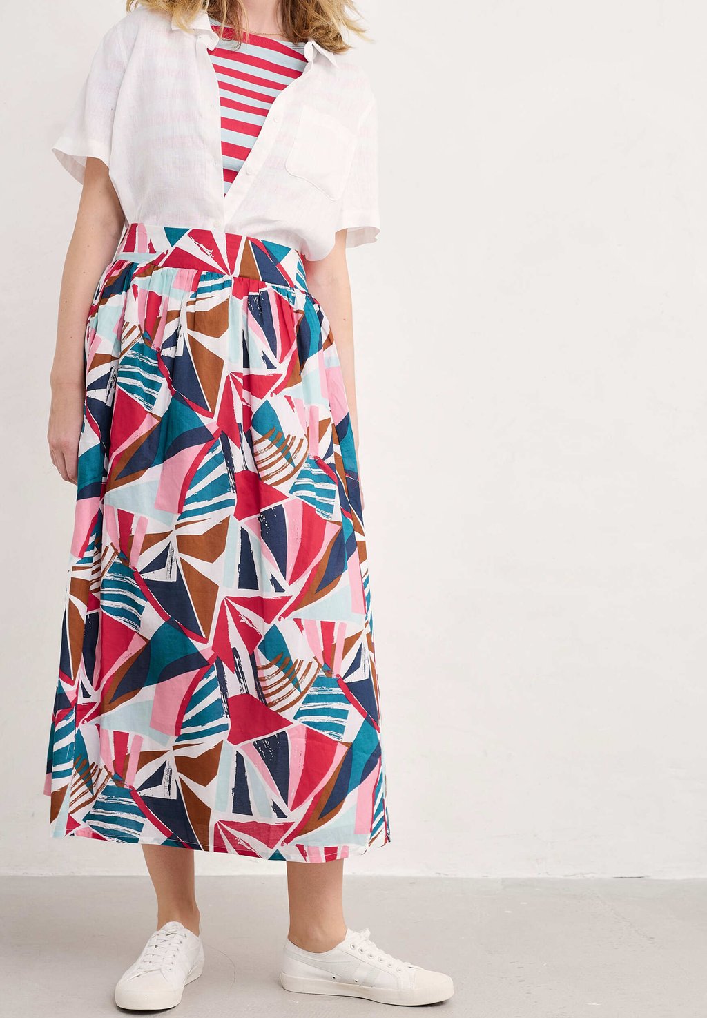 Юбка А-силуэта MEVAGISSEY Seasalt Cornwall, мультиколор
Юбка А-силуэта MEVAGISSEY Seasalt Cornwall, мультиколор