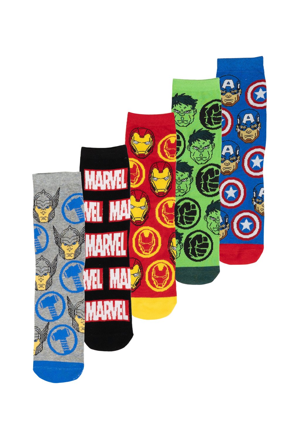Носки 5ER PACK Marvel, мультиколор
Носки 5ER PACK Marvel, мультиколор
