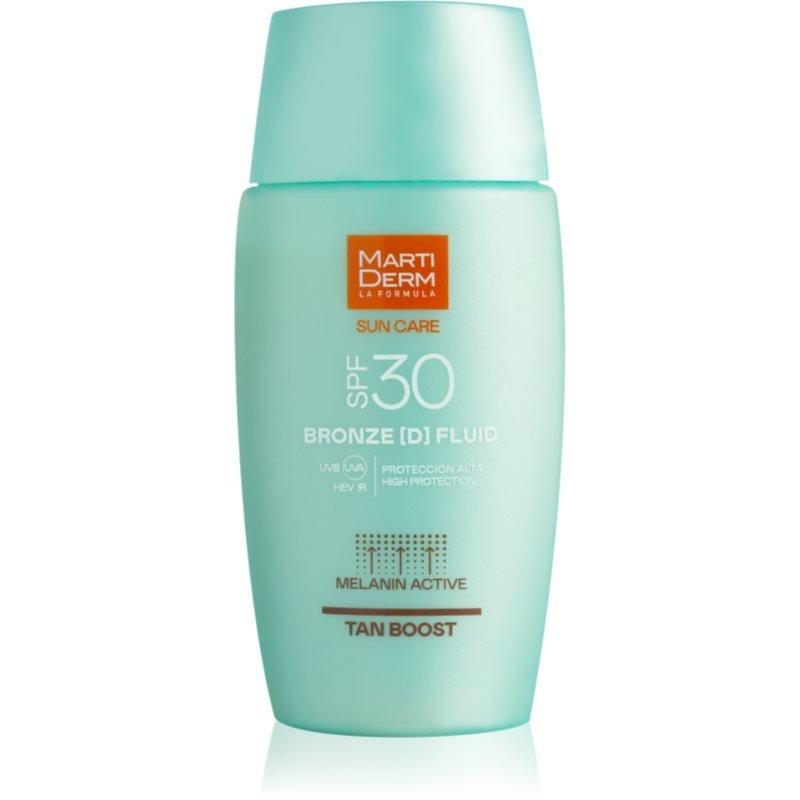 MartiDerm Sun Care Bronze D Fluid автозагар для лица, продлевающий загар SPF 30 50 мл
MartiDerm Sun Care Bronze D Fluid автозагар для лица, продлевающий загар SPF 30 50 мл