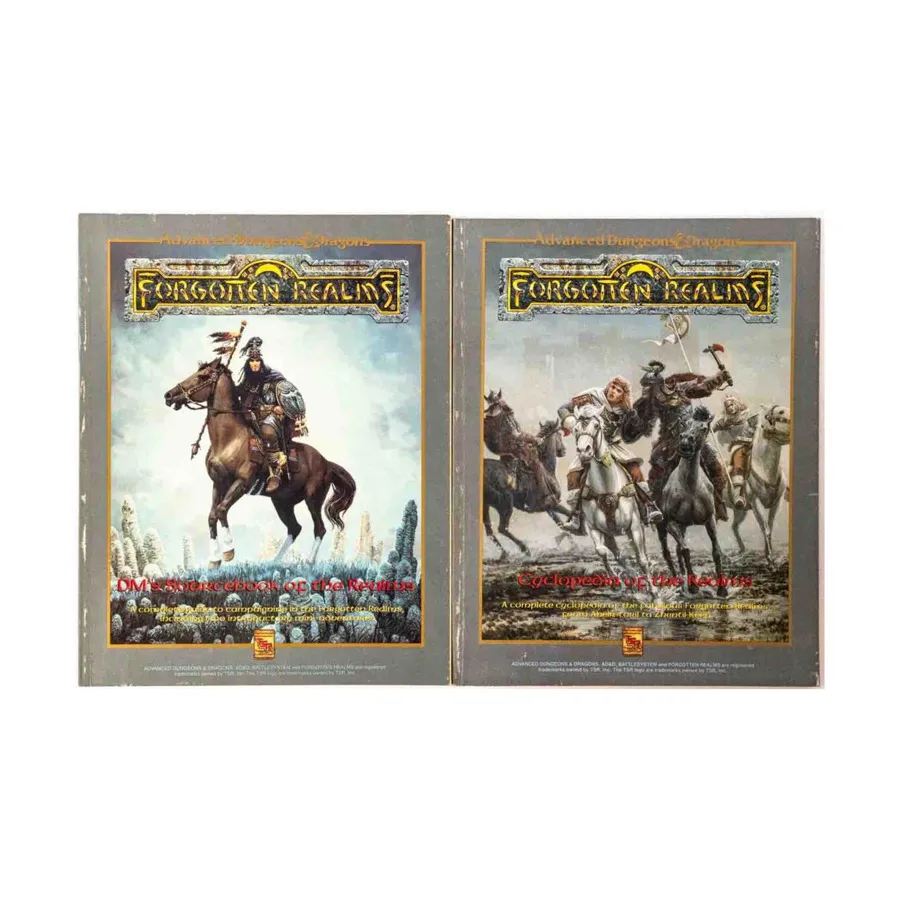 Сеттинг кампании «Забытые королевства» (1-е издание) — только книги!, Forgotten Realms - Box Sets & Miscellaneous
Сеттинг кампании «Забытые королевства» (1-е издание) — только книги!, Forgotten Realms - Box Sets & Miscellaneous