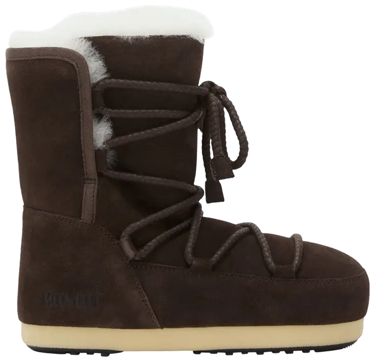 Ботинки Moon Boot Evx из замши с меховой подкладкой, темно-коричневые
Ботинки Moon Boot Evx из замши с меховой подкладкой, темно-коричневые
