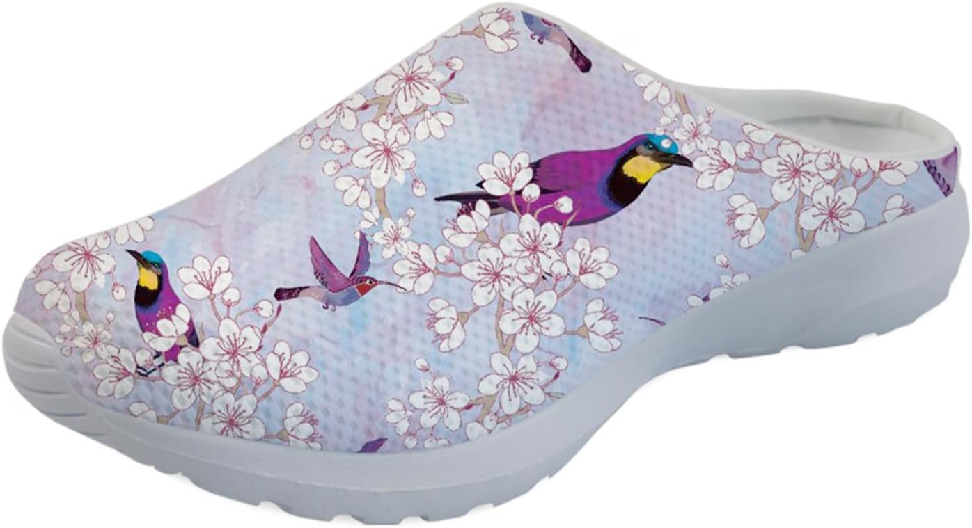 GLENLCWE Blue Dolphin Butterfly Мужские садовые сабо, женские слоги с мягкой сеткой Mules Сандалии для ходьбы Легкая обувь для медсестры, фиолетовый
GLENLCWE Blue Dolphin Butterfly Мужские садовые сабо, женские слоги с мягкой сеткой Mules Сандалии для ходьбы Легкая обувь для медсестры, фиолетовый