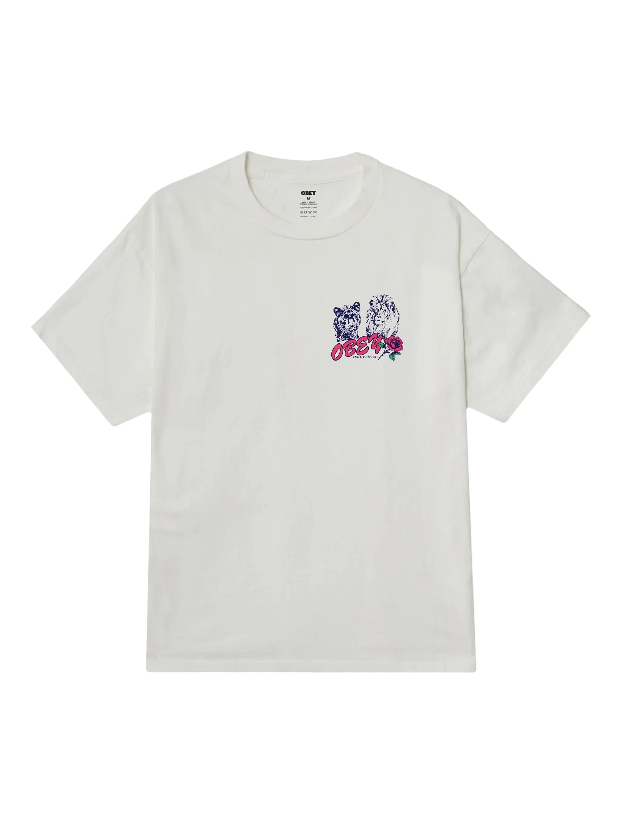 Футболка с короткими рукавами Obey, белый
Футболка с короткими рукавами Obey, белый