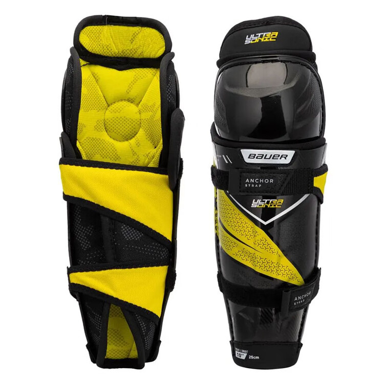 BAUER Комплект защитной экипировки для хоккея Ultrasonic, нагрудник, налокотники и щитки для детей и взрослых, детские щитки, 23 см
BAUER Комплект защитной экипировки для хоккея Ultrasonic, нагрудник, налокотники и щитки для детей и взрослых, детские щитки, 23 см