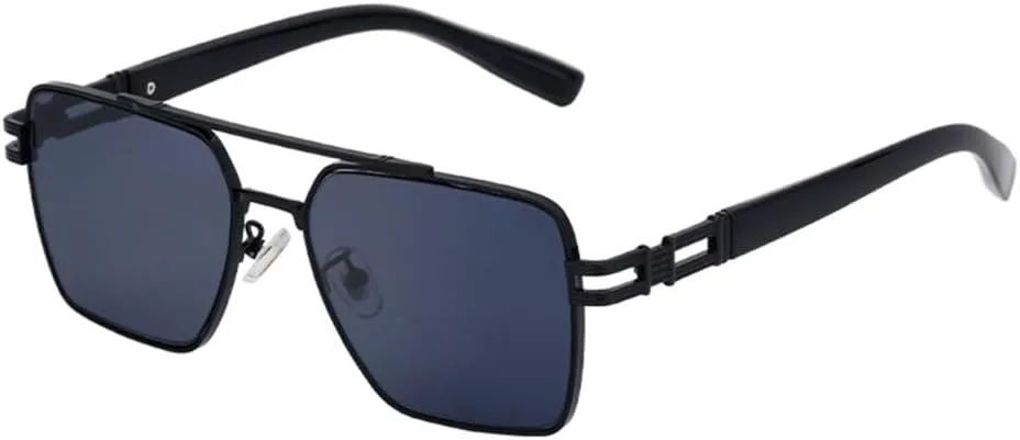 Классические модные солнцезащитные очки LVTFCO для женщин и мужчин, роскошные солнцезащитные очки в стиле ретро с двойной дужкой и металлической оправой, C1blackgray
Классические модные солнцезащитные очки LVTFCO для женщин и мужчин, роскошные солнцезащитные очки в стиле ретро с двойной дужкой и металлической оправой, C1blackgray