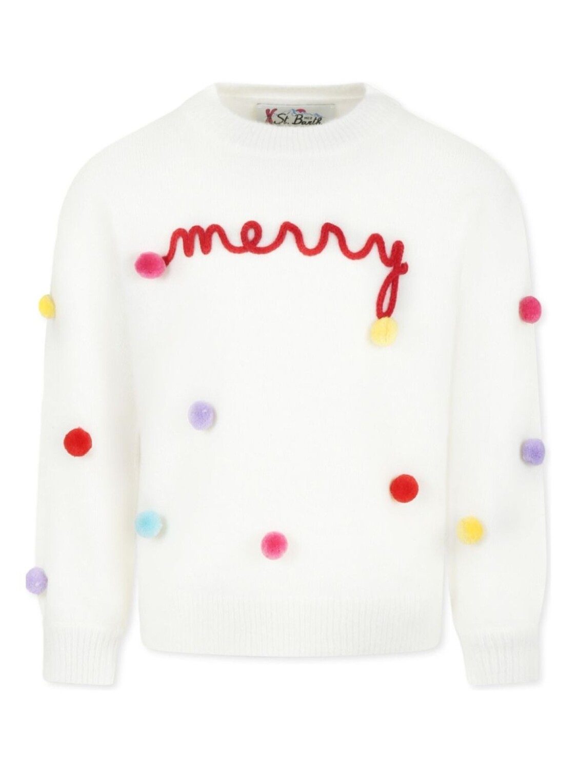 Свитер с помпоном MC2 Saint Barth Kids, белый
Свитер с помпоном MC2 Saint Barth Kids, белый