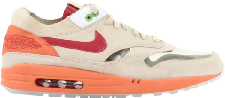 Кроссовки Nike CLOT x Air Max 1 Premium 'Kiss of Death' 2006, загар
Кроссовки Nike CLOT x Air Max 1 Premium 'Kiss of Death' 2006, загар