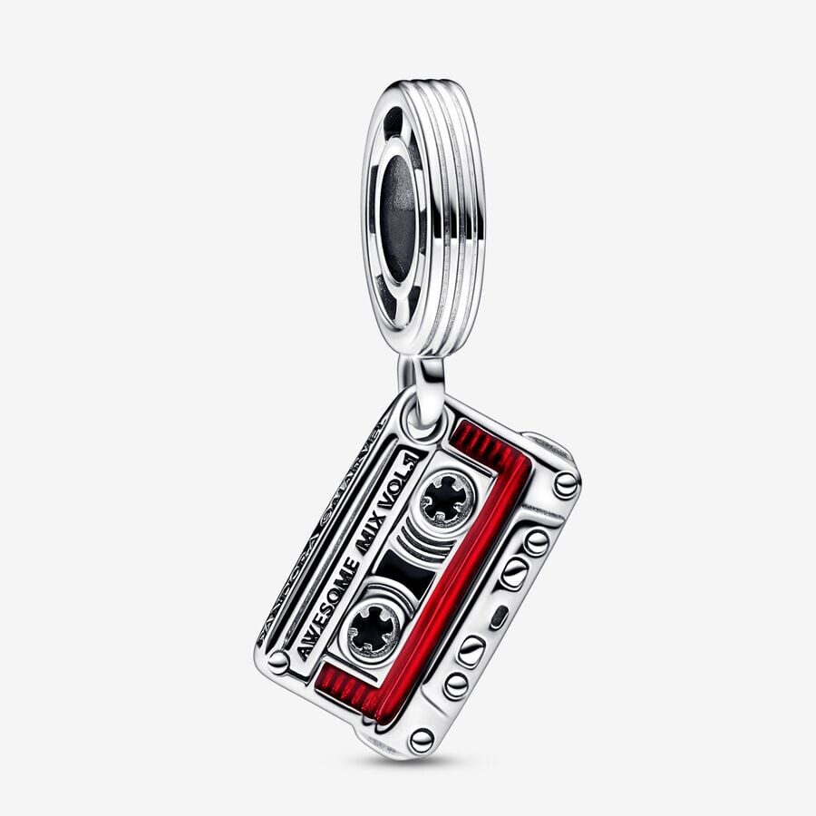 Шарм Pandora Marvel Guardians of the Galaxy Cassette Tape Dangle, серебро/красный
Шарм Pandora Marvel Guardians of the Galaxy Cassette Tape Dangle, серебро/красный