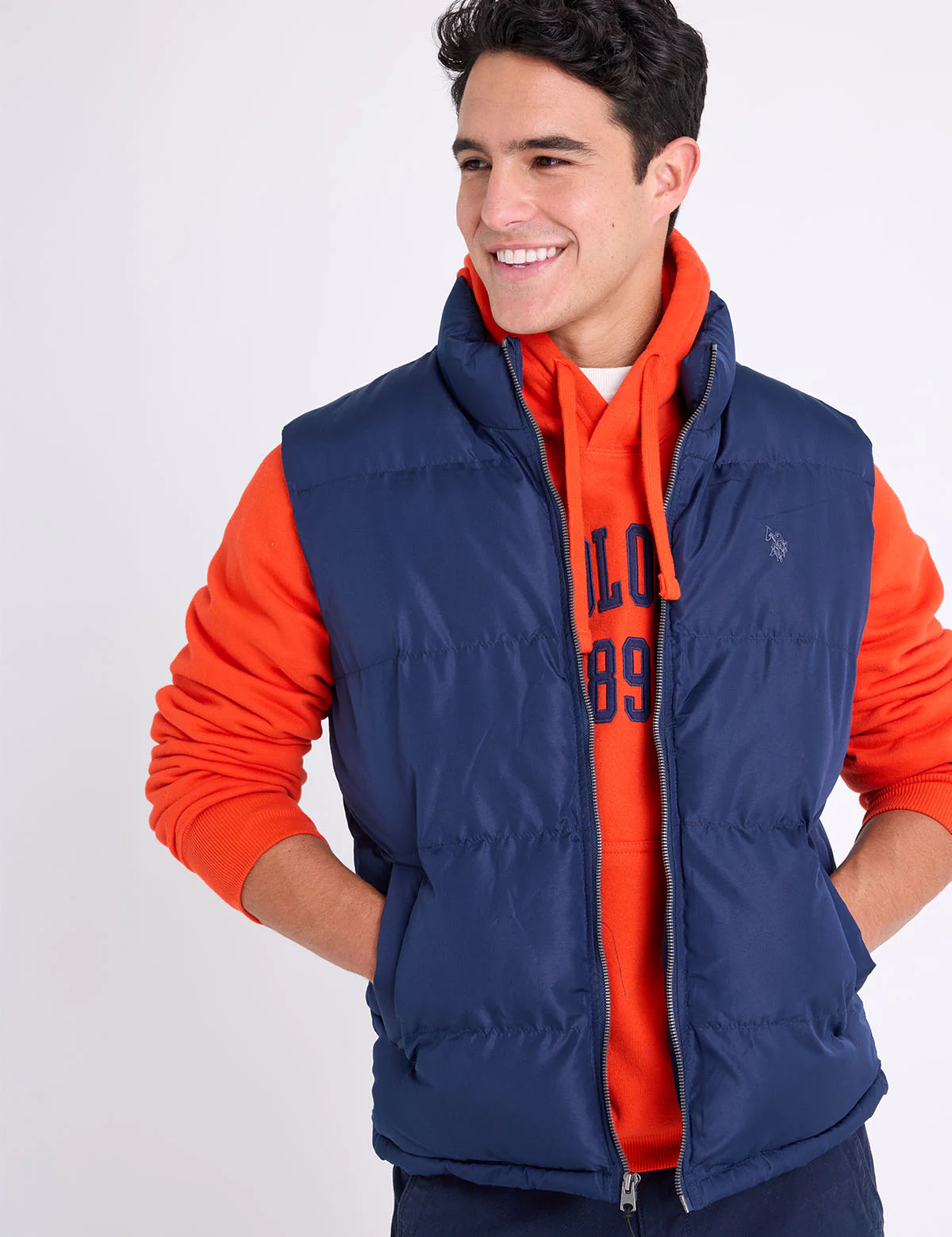 Утепленный жилет U.S. Polo Assn Signature, темно-синий
Утепленный жилет U.S. Polo Assn Signature, темно-синий