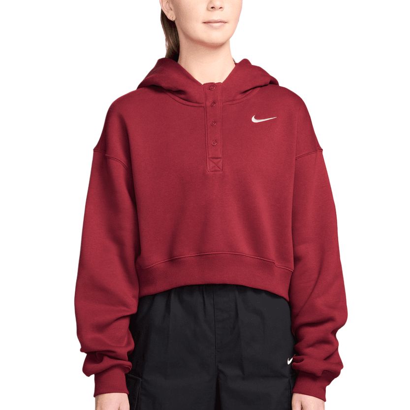 Nike Женская толстовка с капюшоном, красная, средней толщины
Nike Женская толстовка с капюшоном, красная, средней толщины