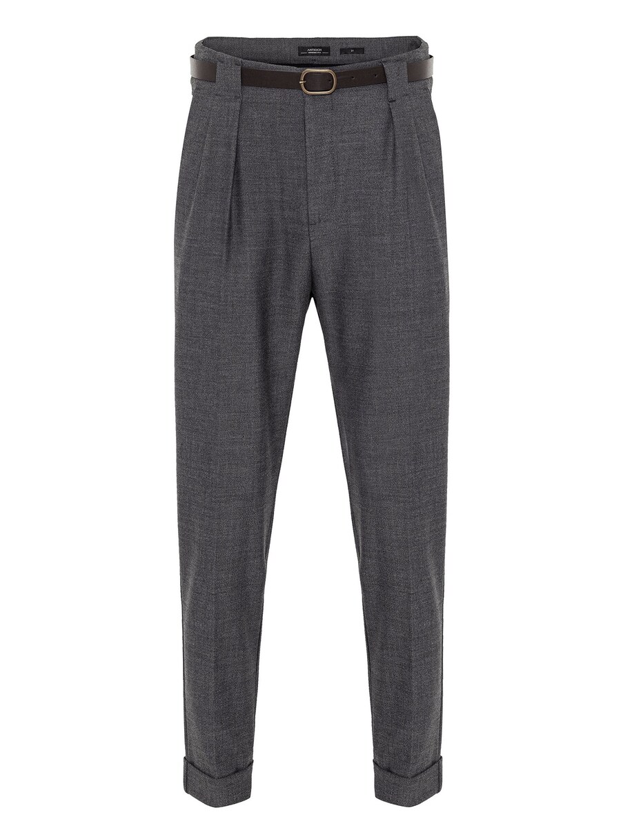 Обычные брюки со складками спереди Antioch, антрацит
Обычные брюки со складками спереди Antioch, антрацит