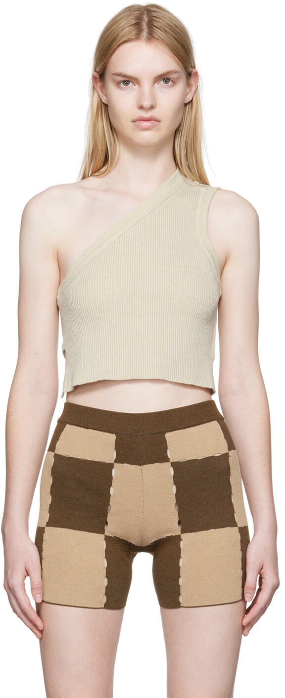 Майка Off-White 'La Maille Ascu' Jacquemus
Майка Off-White 'La Maille Ascu' Jacquemus