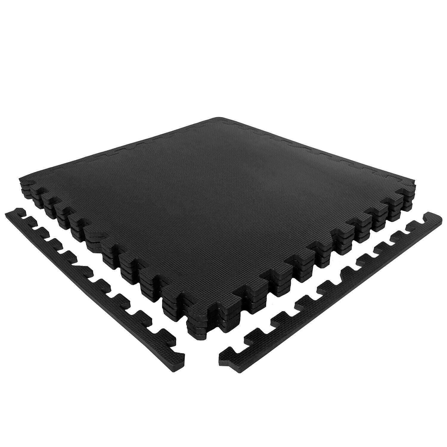 Коврик-головоломка для фитнеса - напольный коврик - 4 шт. - 120 x 120 см - черный VIRTUFIT
Коврик-головоломка для фитнеса - напольный коврик - 4 шт. - 120 x 120 см - черный VIRTUFIT