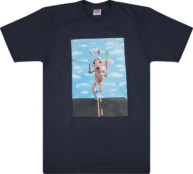 Футболка Supreme Mike Hill Runner T-Shirt 'Navy', синий 
Футболка Supreme Mike Hill Runner T-Shirt 'Navy', синий