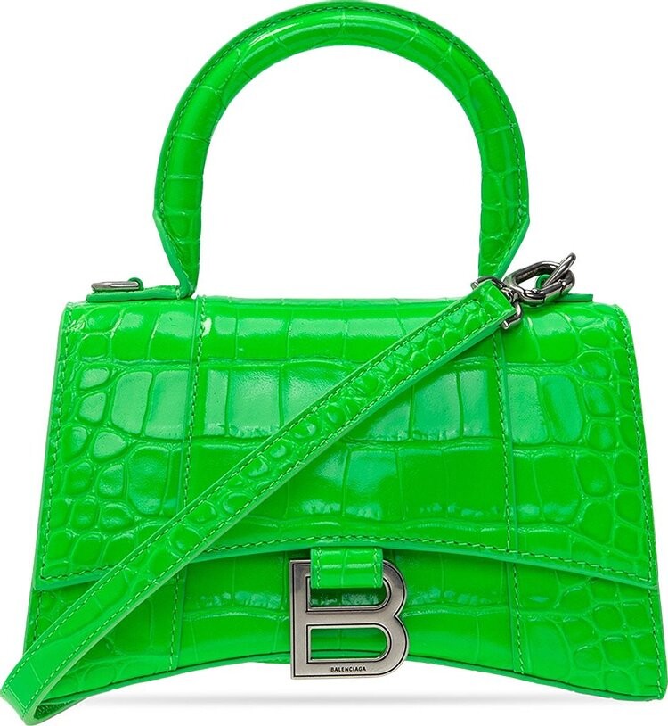 Сумка Balenciaga Xs Hourglass Top Handle Fluo Green, зеленый
Сумка Balenciaga Xs Hourglass Top Handle Fluo Green, зеленый
