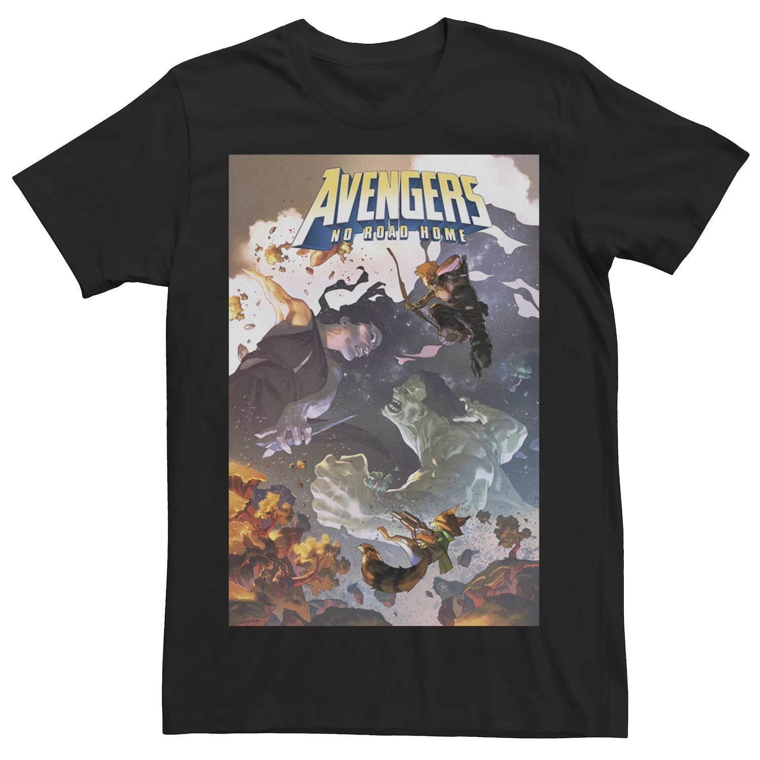 Мужская команда Marvel Avengers No Road Home Team Hulk Vs. Футболка Nyx с обложкой комиксов Licensed Character
Мужская команда Marvel Avengers No Road Home Team Hulk Vs. Футболка Nyx с обложкой комиксов Licensed Character