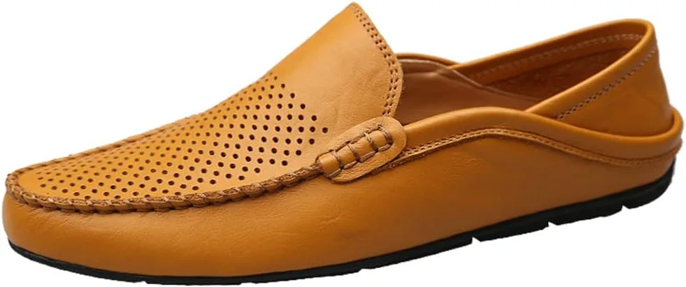 Мужские лоферы Maylrvjv, слипоны, повседневные кожаные туфли, удобные мягкие гибкие обувь для вождения, на плоской подошве, желтый
Мужские лоферы Maylrvjv, слипоны, повседневные кожаные туфли, удобные мягкие гибкие обувь для вождения, на плоской подошве, желтый