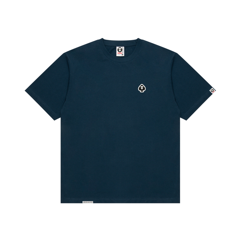 Футболка из хлопка с аппликацией логотипа A Bathing APE Aape, синий
Футболка из хлопка с аппликацией логотипа A Bathing APE Aape, синий