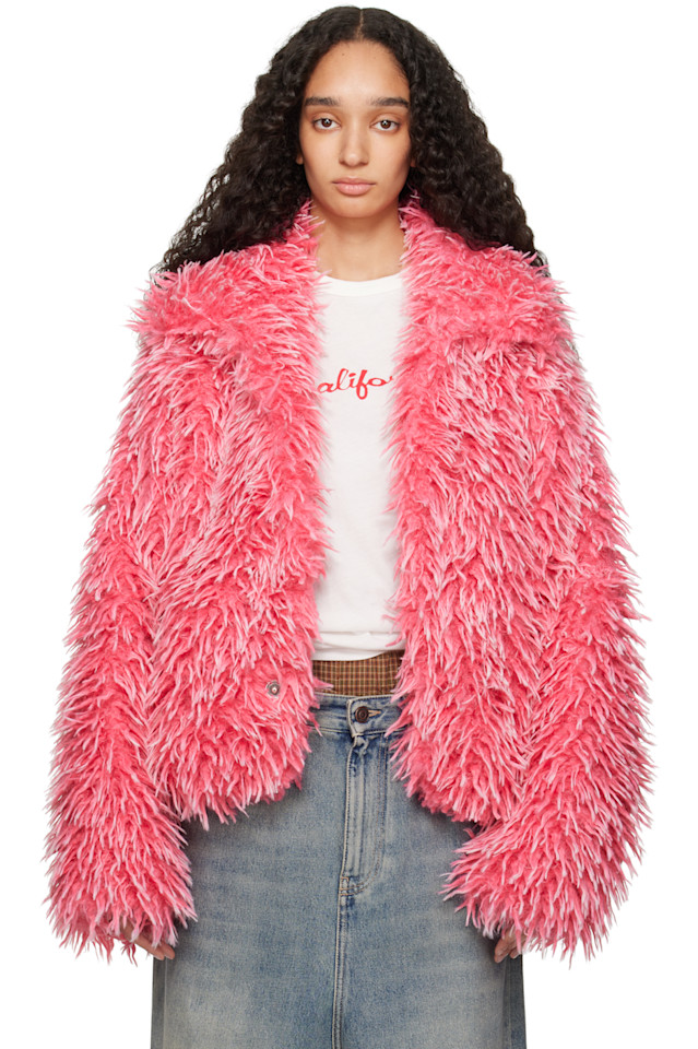 Винтажная куртка из искусственного меха Varsity Erl, розовый
Винтажная куртка из искусственного меха Varsity Erl, розовый