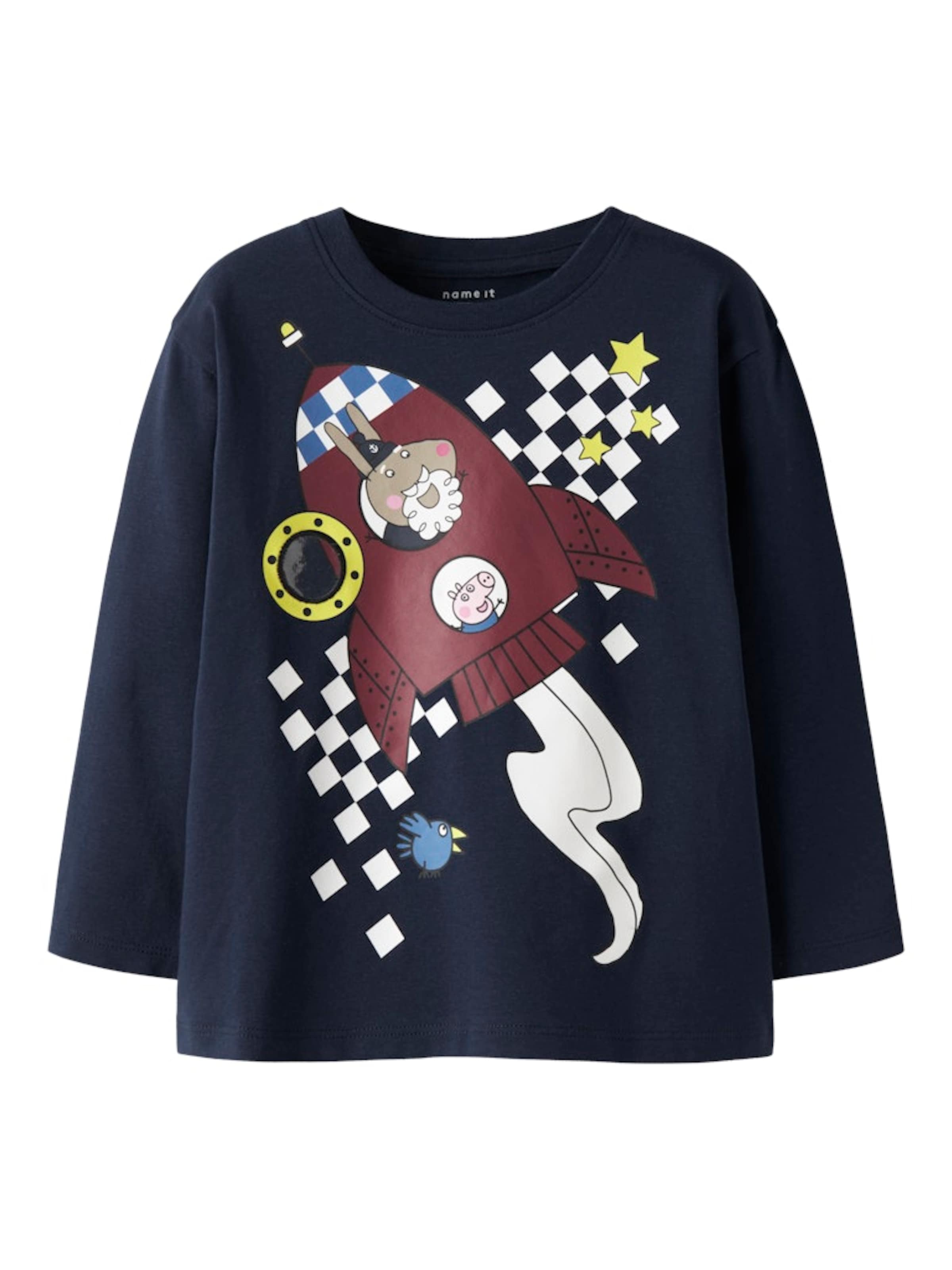 NAME IT Лонгслив 'NMMDALLAS' в цвете Navy
NAME IT Лонгслив 'NMMDALLAS' в цвете Navy
