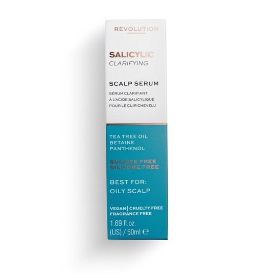 Сыворотка нормализующая салициловая кислота для жирной кожи головы 50мл Revolution Haircare, Makeup Revolution
Сыворотка нормализующая салициловая кислота для жирной кожи головы 50мл Revolution Haircare, Makeup Revolution