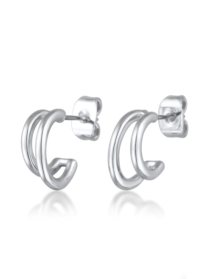 Elli Латунные серьги в серебряной оправе
Elli Латунные серьги в серебряной оправе