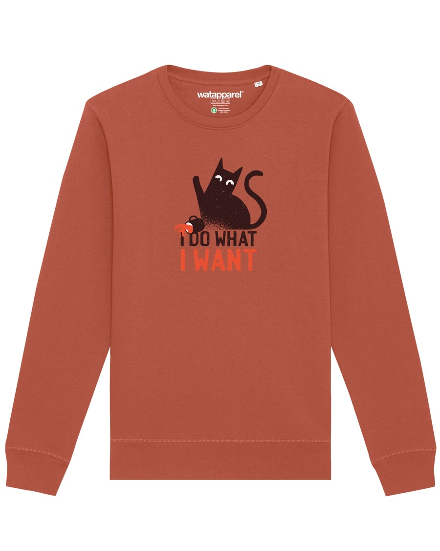 Свитер Watapparel Sweatshirt Cat, светло-коричневый
Свитер Watapparel Sweatshirt Cat, светло-коричневый
