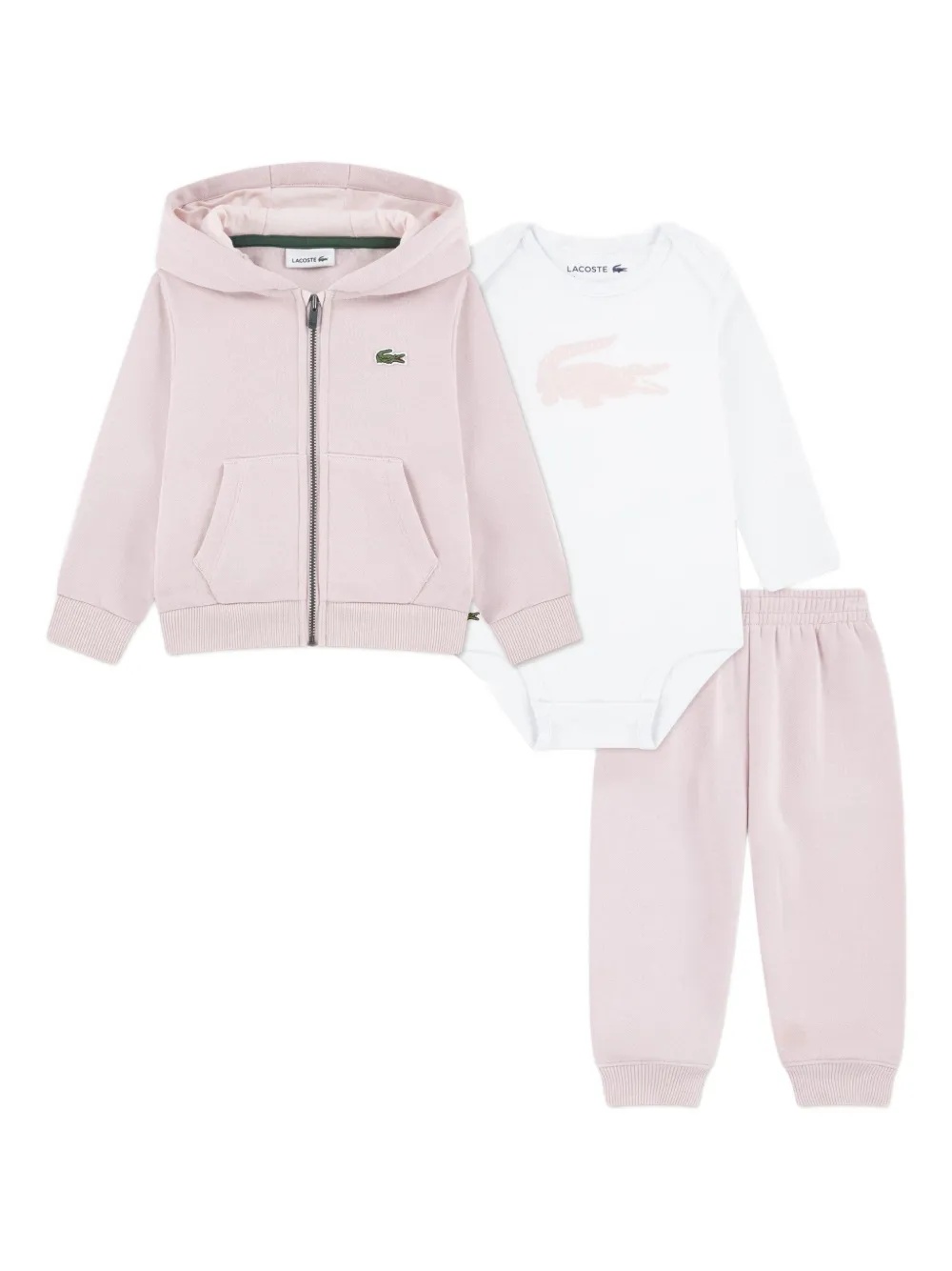Спортивный костюм с логотипом и капюшоном Lacoste Kids, розовый
Спортивный костюм с логотипом и капюшоном Lacoste Kids, розовый