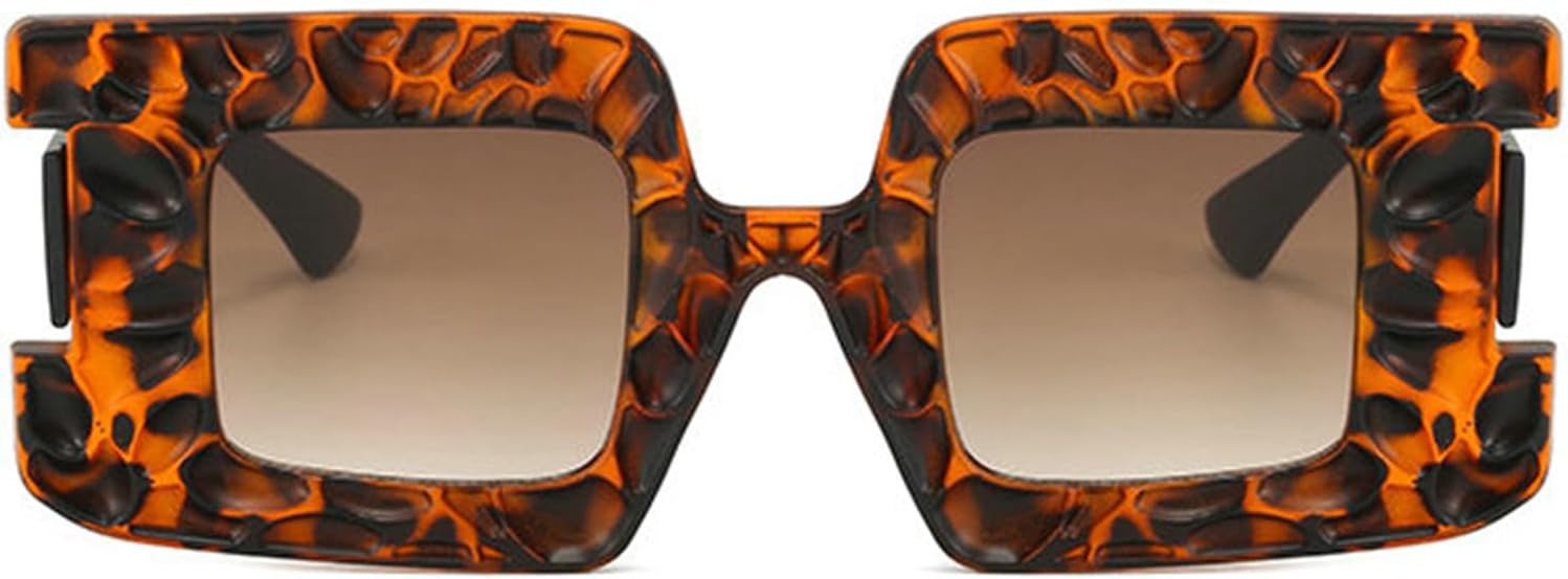 Willochra Квадратные женские панк-солнцезащитные очки с вогнутой и выпуклой оправой, роскошные очки в стиле Y2K, защита от УФ-излучения UV400, модные дизайнерские мужские очки F27, Demi
Willochra Квадратные женские панк-солнцезащитные очки с вогнутой и выпуклой оправой, роскошные очки в стиле Y2K, защита от УФ-излучения UV400, модные дизайнерские мужские очки F27, Demi