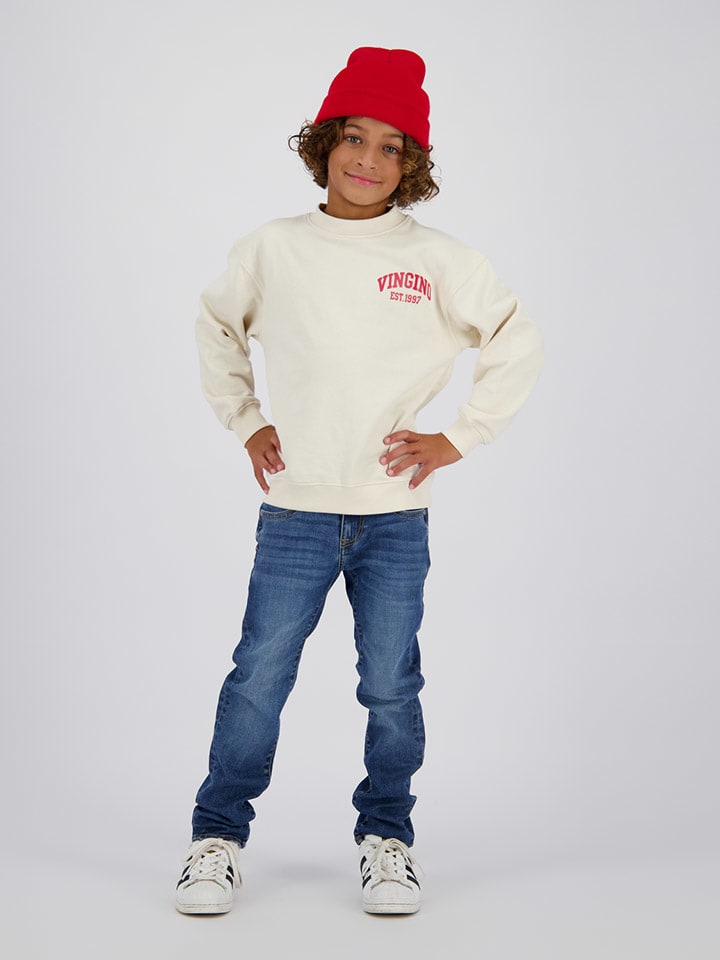 Джинсы облегающего кроя синего цвета Vingino
Джинсы облегающего кроя синего цвета Vingino