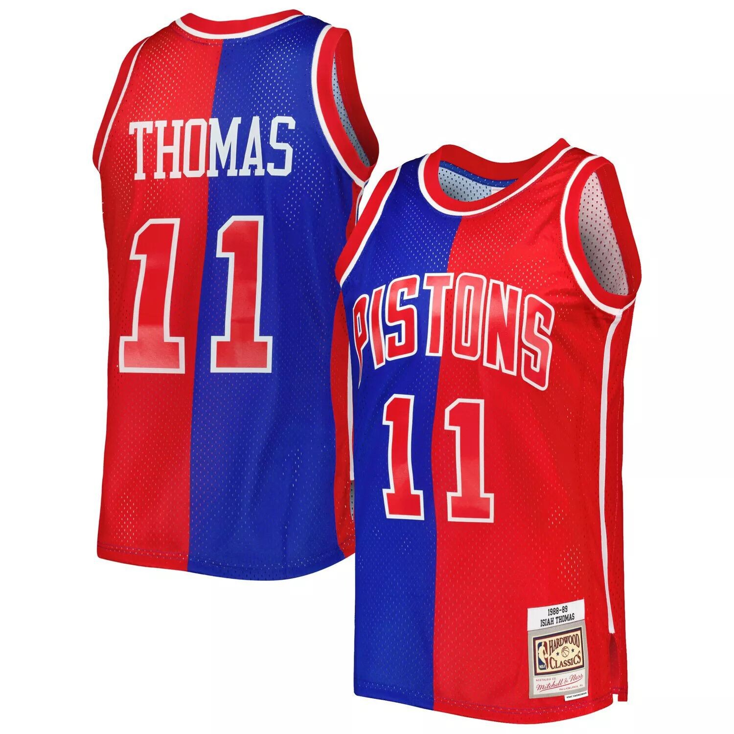 Мужская майка Mitchell & Ness Isiah Thomas сине-красная Detroit Pistons Hardwood Classics 1988-89 Split Swingman, Красный, Мужская майка Mitchell & Ness Isiah Thomas сине-красная Detroit Pistons Hardwood Classics 1988-89 Split Swingman
Мужская майка Mitchell & Ness Isiah Thomas сине-красная Detroit Pistons Hardwood Classics 1988-89 Split Swingman, Красный, Мужская майка Mitchell & Ness Isiah Thomas сине-красная Detroit Pistons Hardwood Classics 1988-89 Split Swingman