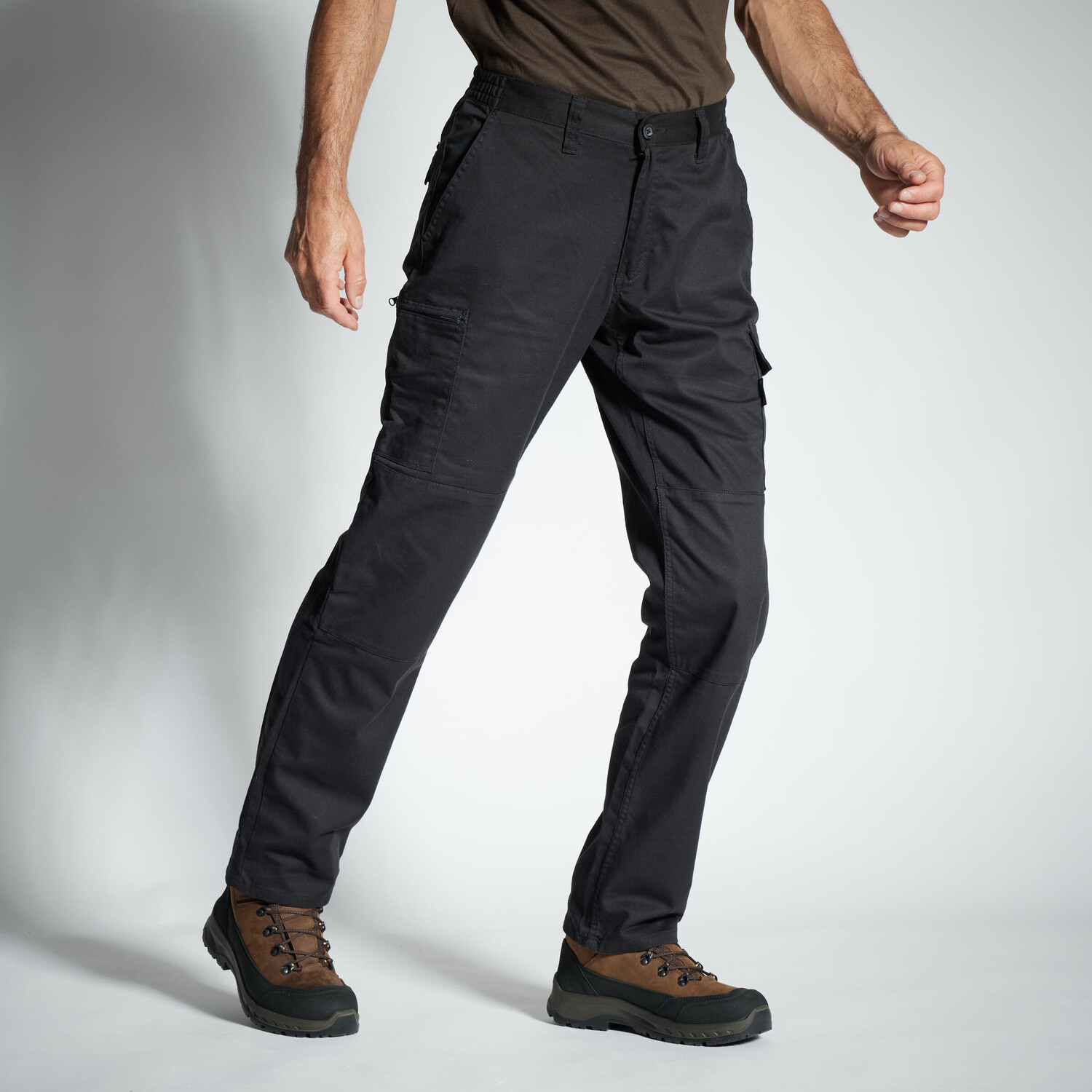 Брюки охотничьи Степь 300 черные SOLOGNAC, черный
Брюки охотничьи Степь 300 черные SOLOGNAC, черный