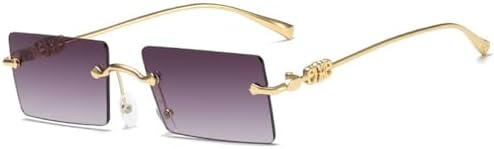 Солнцезащитные очки без оправы прямоугольной формы для женщин и мужчин, градиентные солнцезащитные очки с защитой от УФ-излучения UV400, ретро-солнцезащитные очки без оправы MTZJH, 8
Солнцезащитные очки без оправы прямоугольной формы для женщин и мужчин, градиентные солнцезащитные очки с защитой от УФ-излучения UV400, ретро-солнцезащитные очки без оправы MTZJH, 8