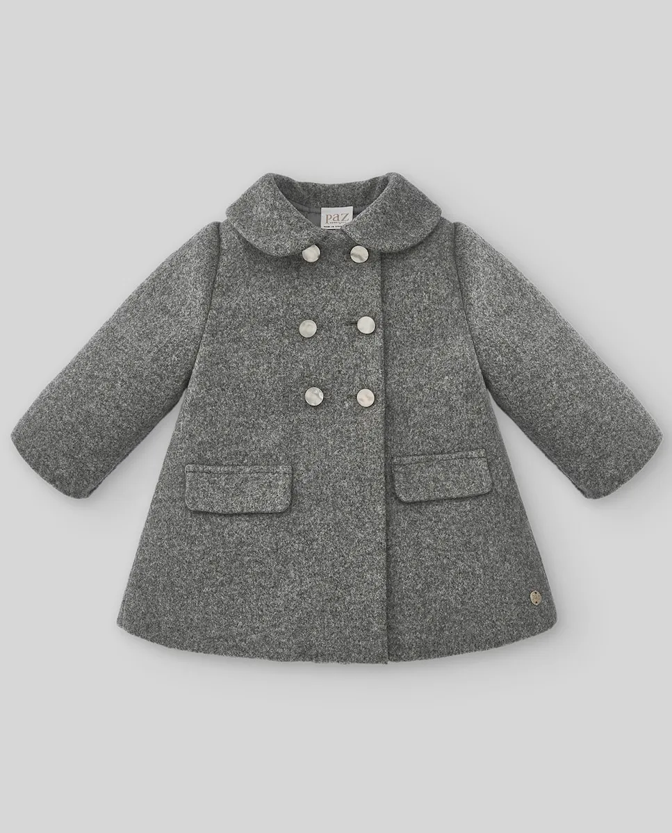 Детское пальто из шерсти коллекция Esencial Paz Rodríguez, серый
Детское пальто из шерсти коллекция Esencial Paz Rodríguez, серый