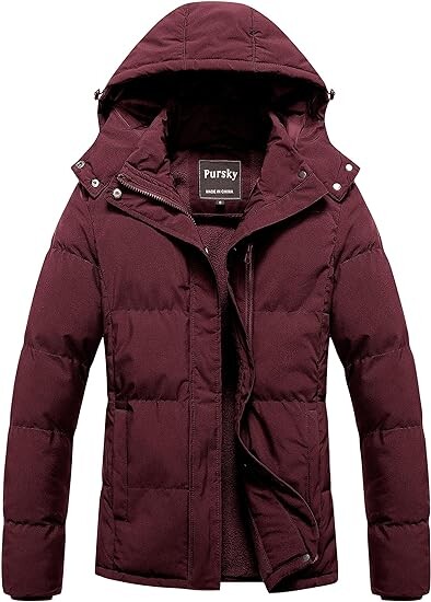 Куртка Pursky Women's Warm Winter Thicken Waterproof, бордовый, Красный, Куртка Pursky Women's Warm Winter Thicken Waterproof, бордовый
Куртка Pursky Women's Warm Winter Thicken Waterproof, бордовый, Красный, Куртка Pursky Women's Warm Winter Thicken Waterproof, бордовый