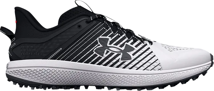 Кроссовки Under Armour Yard TF Black White, черный 
Кроссовки Under Armour Yard TF Black White, черный