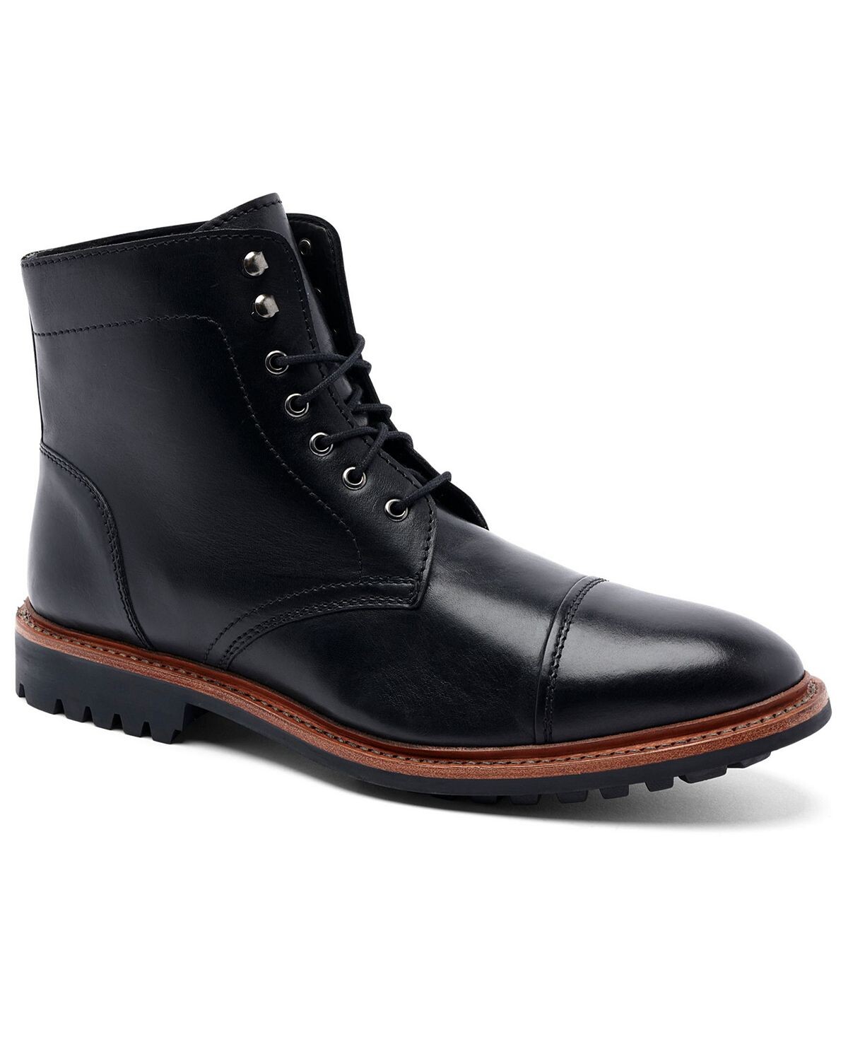 Мужские ботинки ranveer cap-toe rugged 6 на шнуровке Anthony Veer, черный
Мужские ботинки ranveer cap-toe rugged 6 на шнуровке Anthony Veer, черный