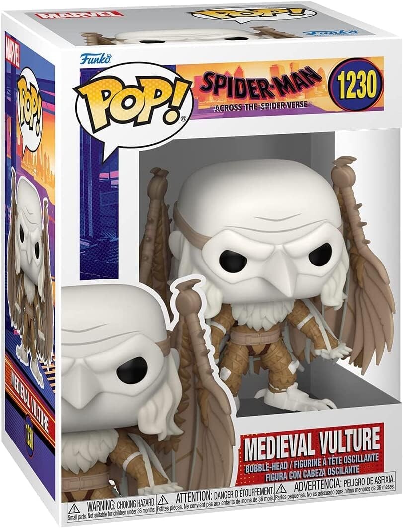 Фигурка Funko POP! Marvel: Spider-Man: Across The Spider-Verse - Medieval Vulture
Фигурка Funko POP! Marvel: Spider-Man: Across The Spider-Verse - Medieval Vulture