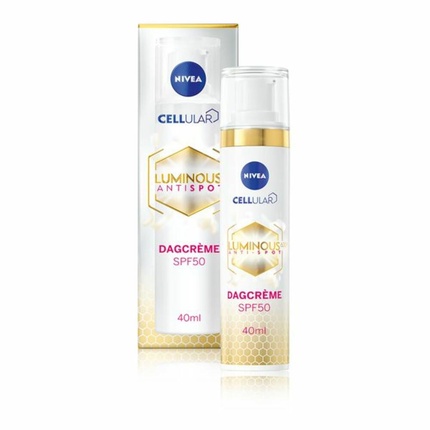 Крем-флюид Cellular Luminous Anti-Pigment Spf 50 Nivea
Крем-флюид Cellular Luminous Anti-Pigment Spf 50 Nivea