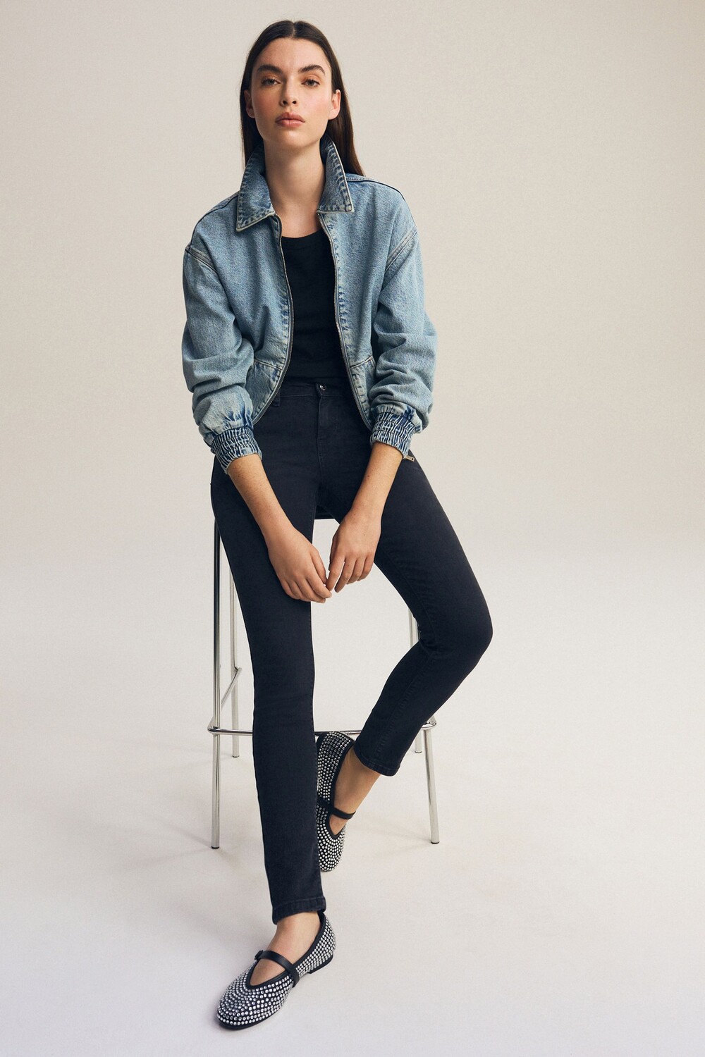 Джинсы скинни с низкой талией Next, черный
Джинсы скинни с низкой талией Next, черный