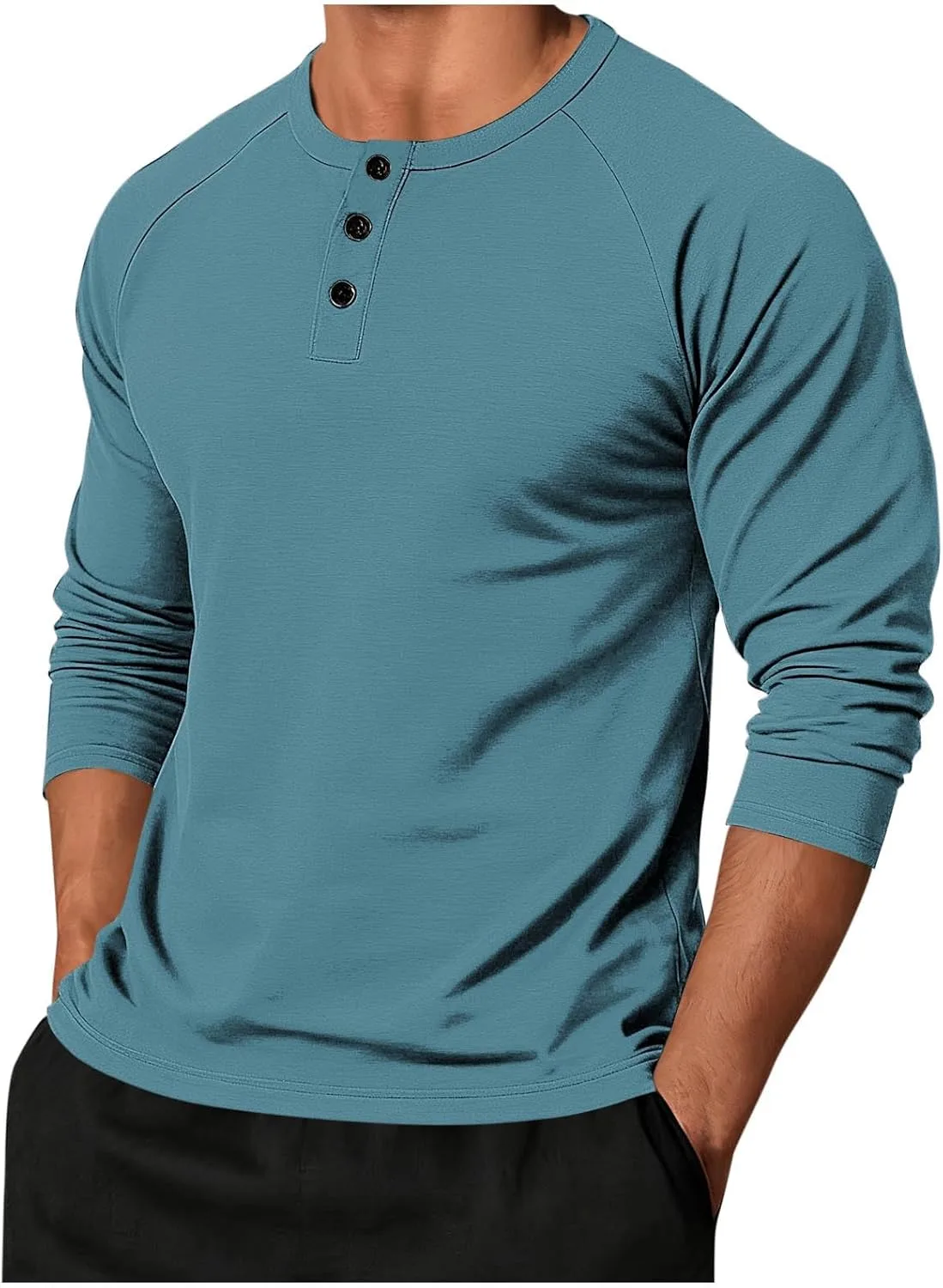 Мужская футболка Henley с длинным рукавом, осенняя, однотонная, легкая, размеры S-XXXL Lmdudan
Мужская футболка Henley с длинным рукавом, осенняя, однотонная, легкая, размеры S-XXXL Lmdudan