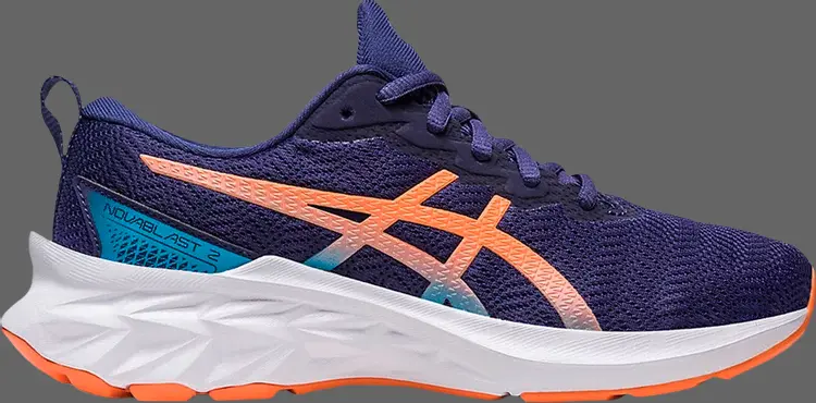 Кроссовки novablast 2 gs 'indigo blue sun peach' Asics, синий
Кроссовки novablast 2 gs 'indigo blue sun peach' Asics, синий