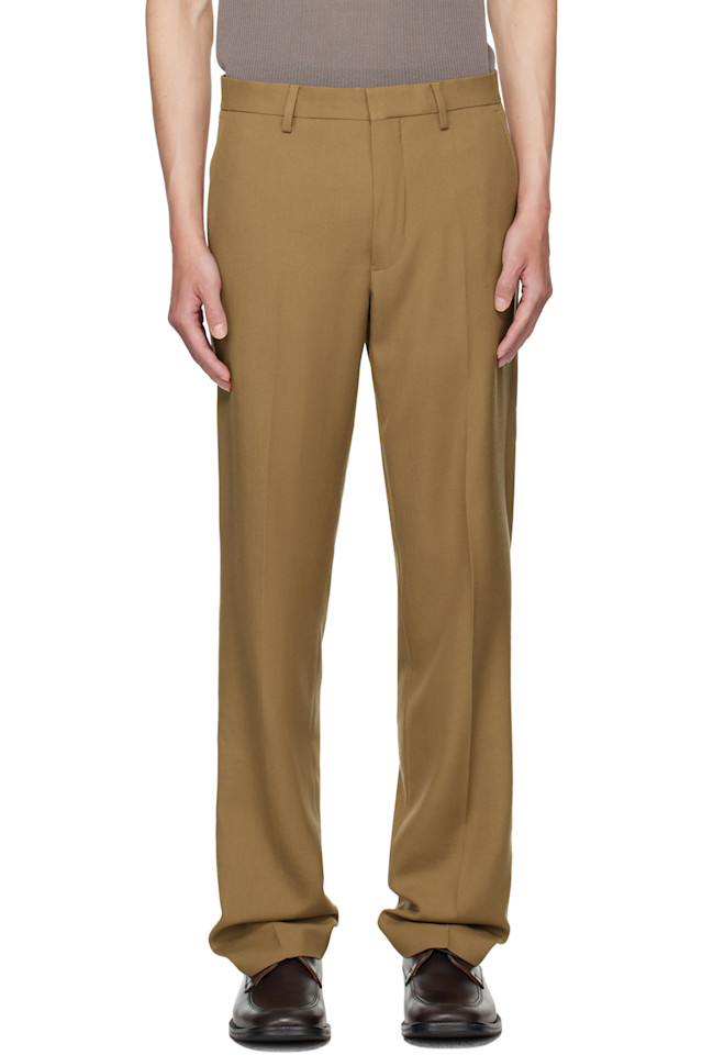 Шерстяные брюки Dries Van Noten, Tan
Шерстяные брюки Dries Van Noten, Tan