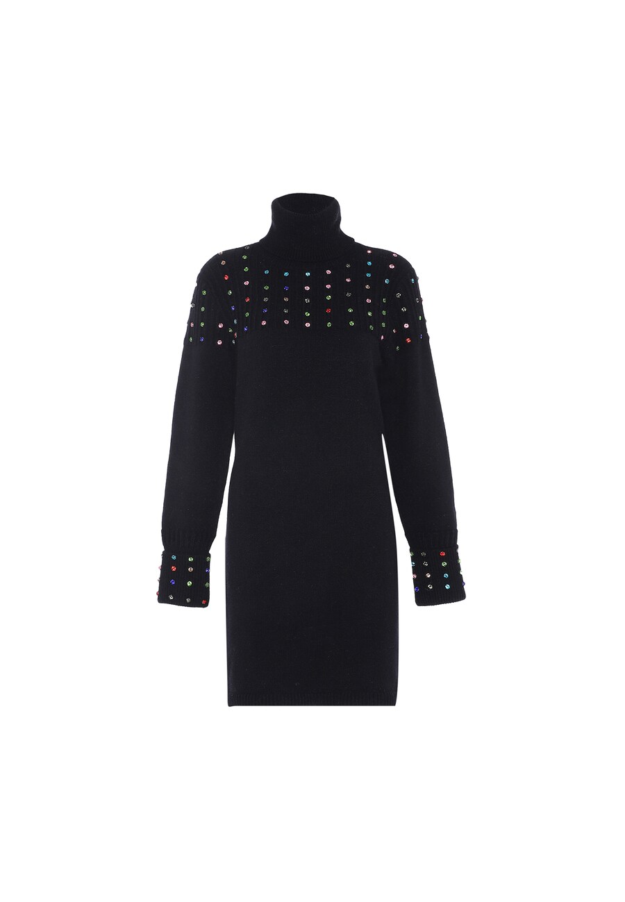 Вязаное платье faina, черный
Вязаное платье faina, черный