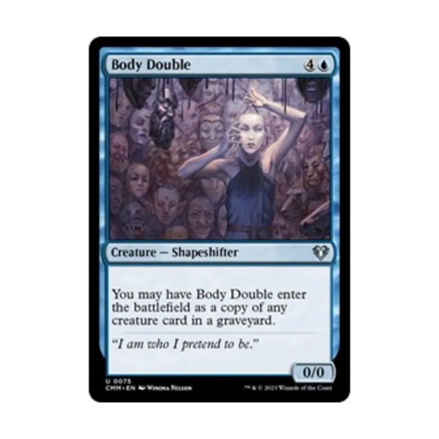 CCG Боди-двойник (U), MTG - Commander Masters
CCG Боди-двойник (U), MTG - Commander Masters
