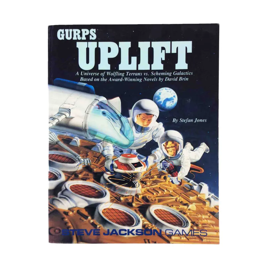 Uplift (1st Edition), GURPS (1st-3rd Edition) - Fictional Settings, мягкая обложка
Uplift (1st Edition), GURPS (1st-3rd Edition) - Fictional Settings, мягкая обложка