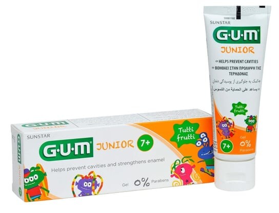 Зубная паста для детей старше 7 лет, 50 мл Sunstar Gum Junior
Зубная паста для детей старше 7 лет, 50 мл Sunstar Gum Junior